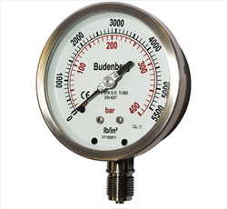 Pressure Gauges 100MM 100 Bar 1/2 inch BSP  Budenberg